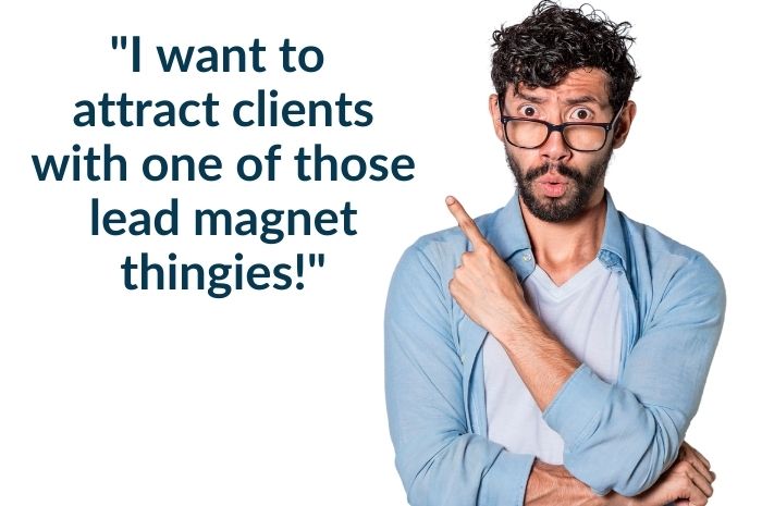 Attract clients with a lead magnet