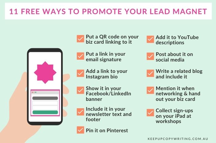 11 free ways to promote your lead magnet